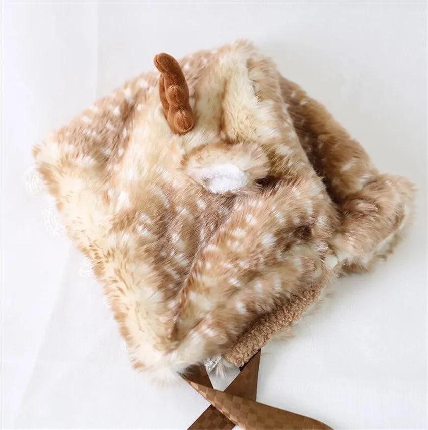 Handmade Fawn Bonnet