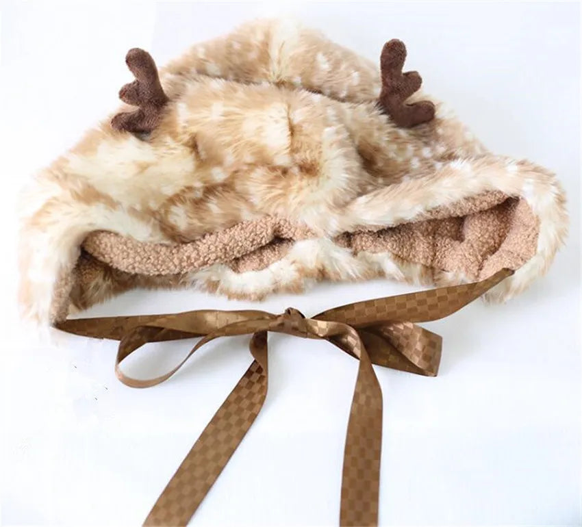 Handmade Fawn Bonnet