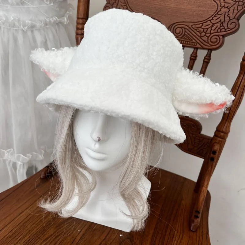 Handmade Sheep Ear Bucket Hat