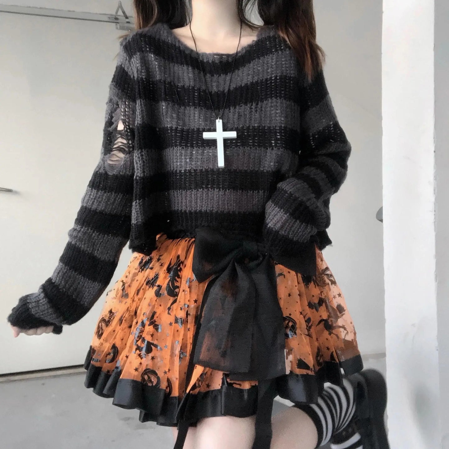 Punk Gothic Sweater