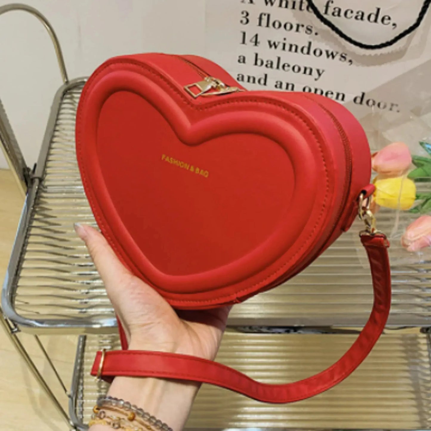 Sweet Heart Crossbody Bag