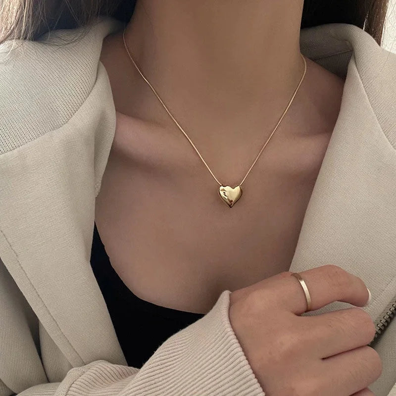 Vintage Style Heart Pendant