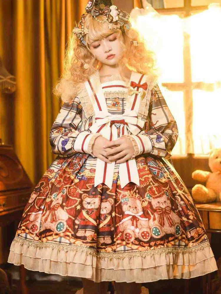 British Knight Bear Dress