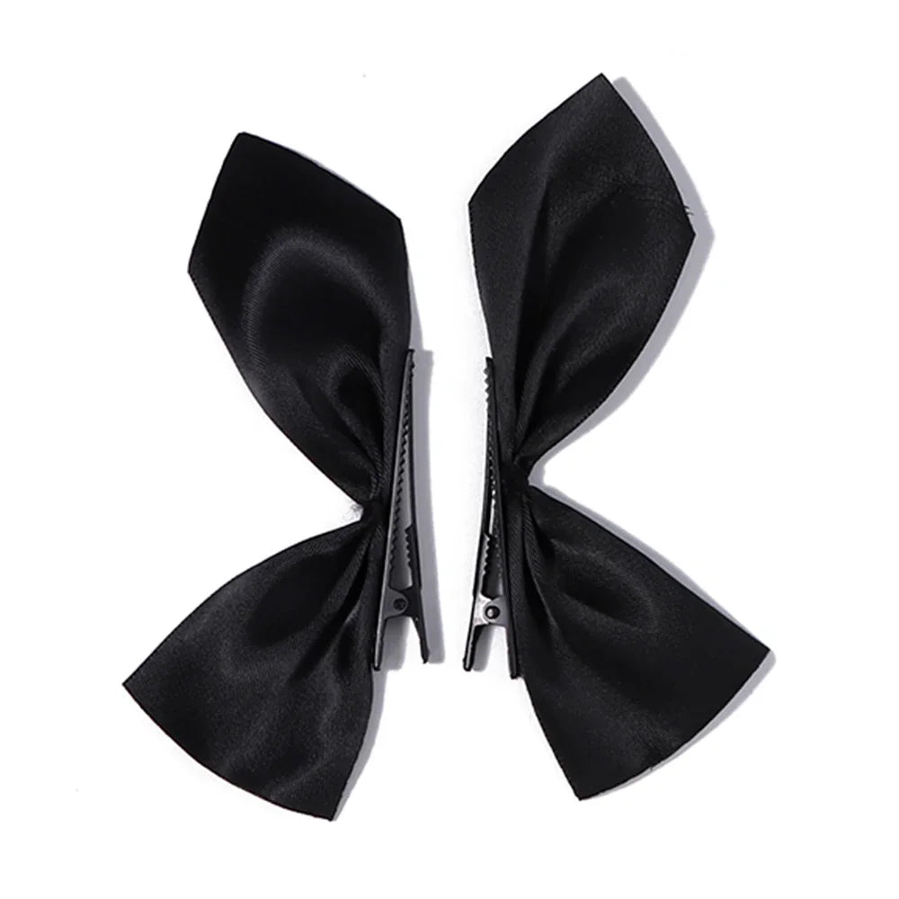 Ribbon Hair Bows Pair