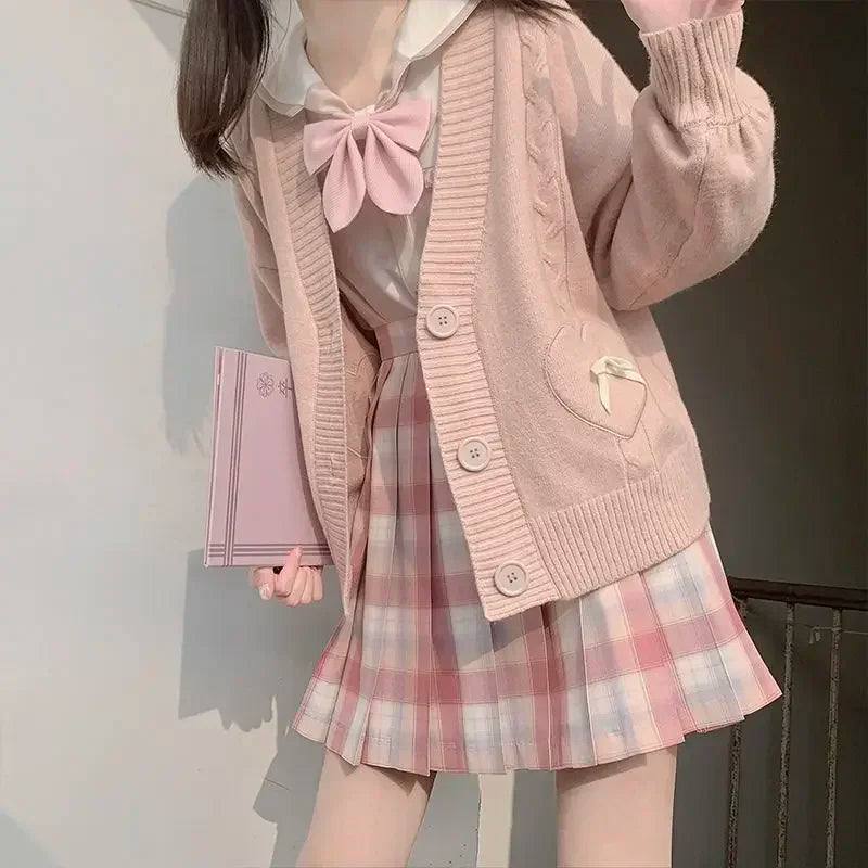 Kawaii Knitted Cardigan