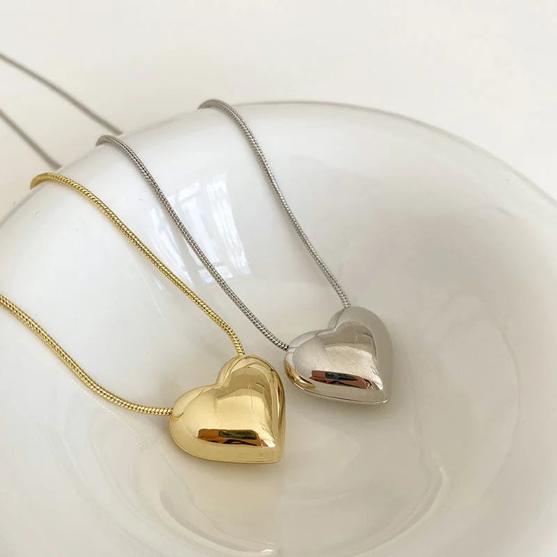 Vintage Style Heart Pendant