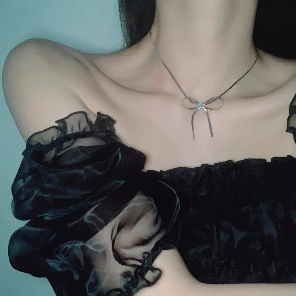 Bowknot Chain Necklace