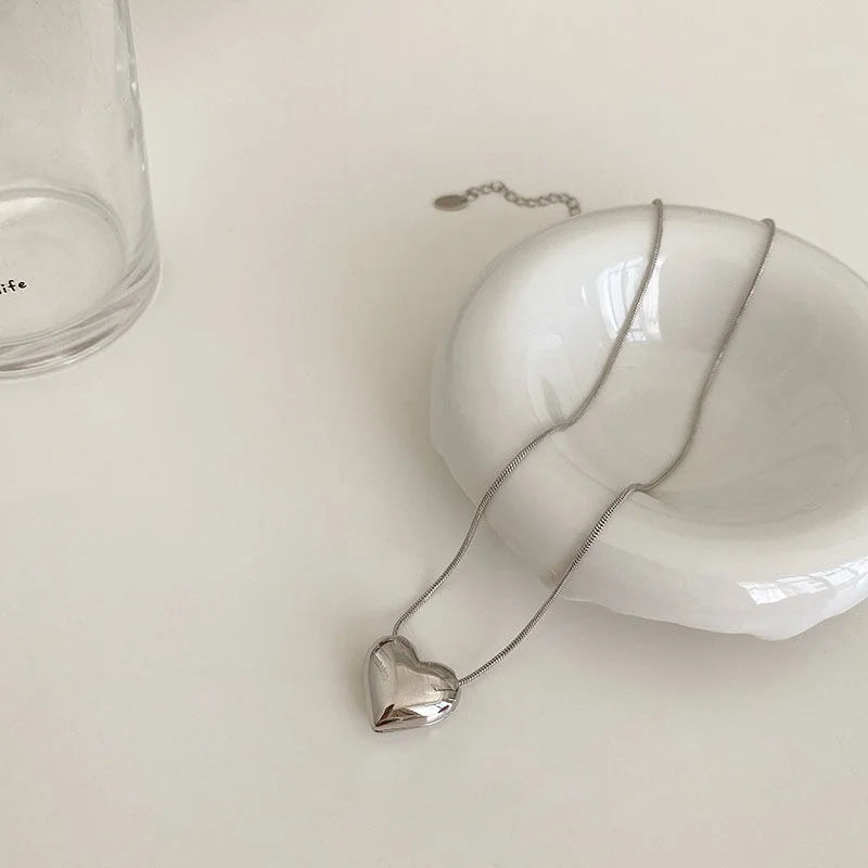 Vintage Style Heart Pendant