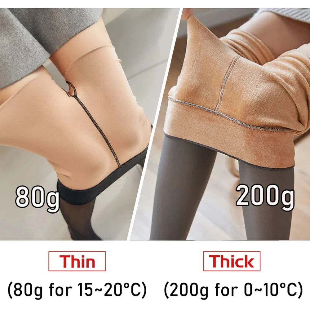 Plush Love Heart Leggings