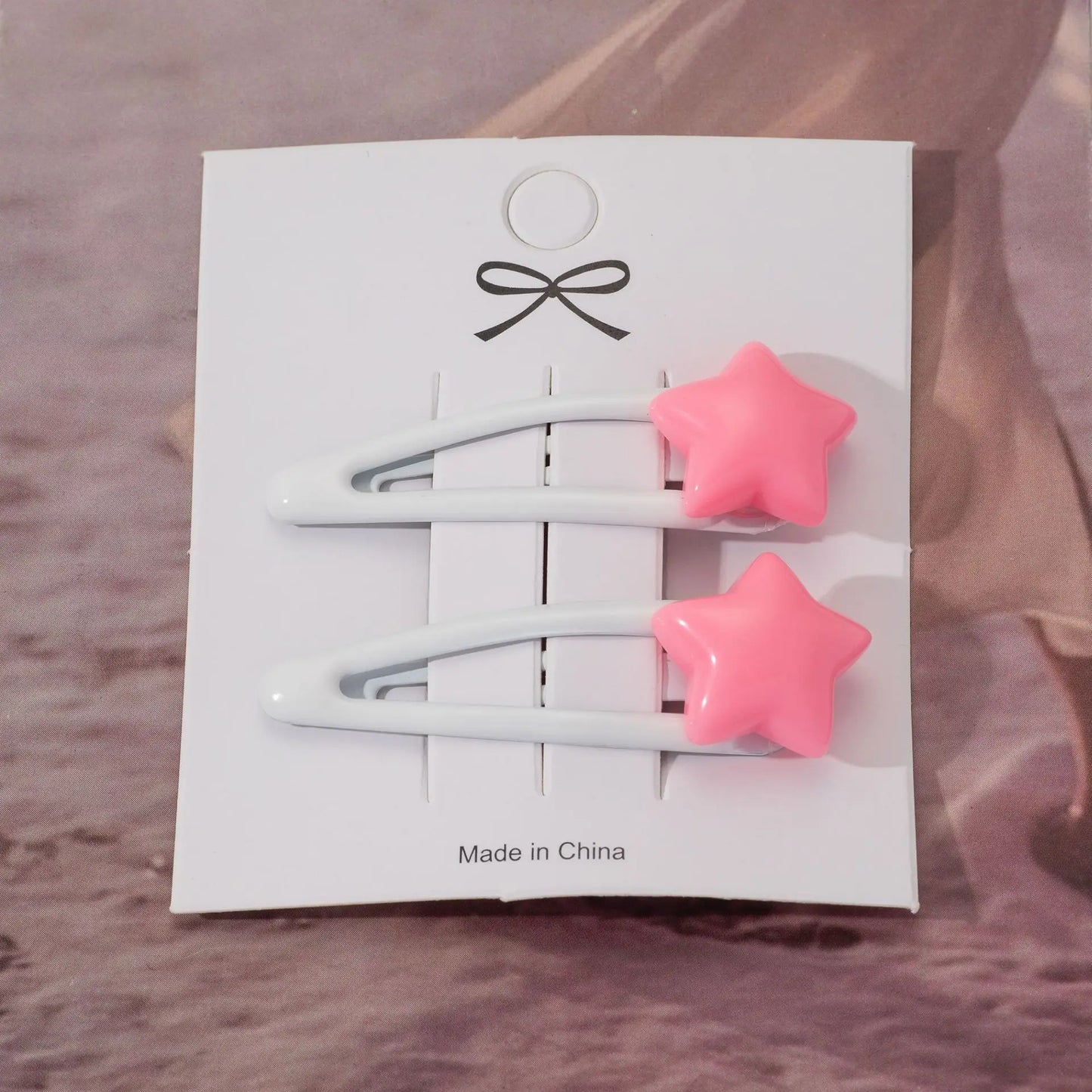 Cute Bubble Star Hairpins