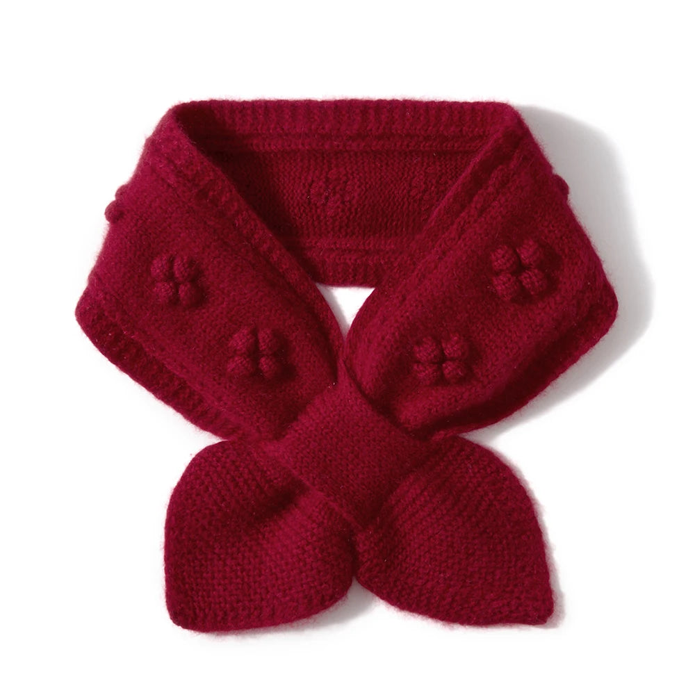 100% Pure Cashmere Neckerchief Scarf