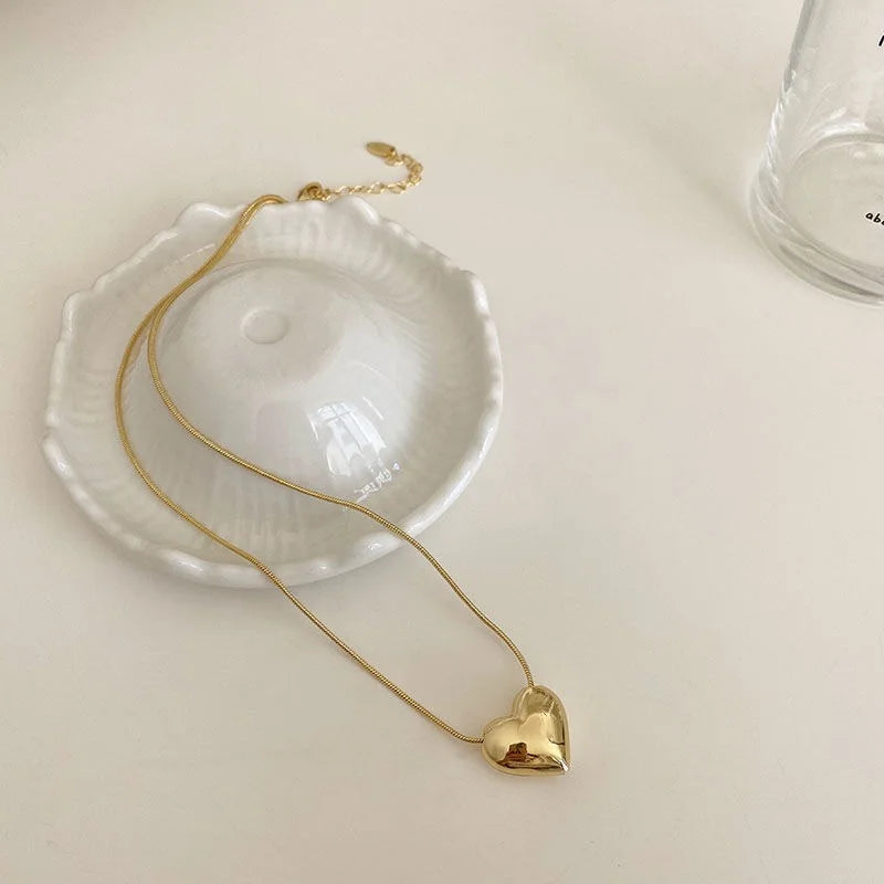Vintage Style Heart Pendant