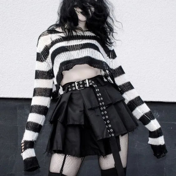 Punk Gothic Sweater