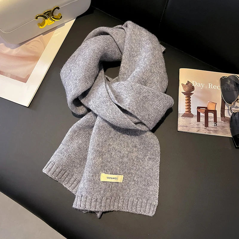 100% Wool Winter Scarf