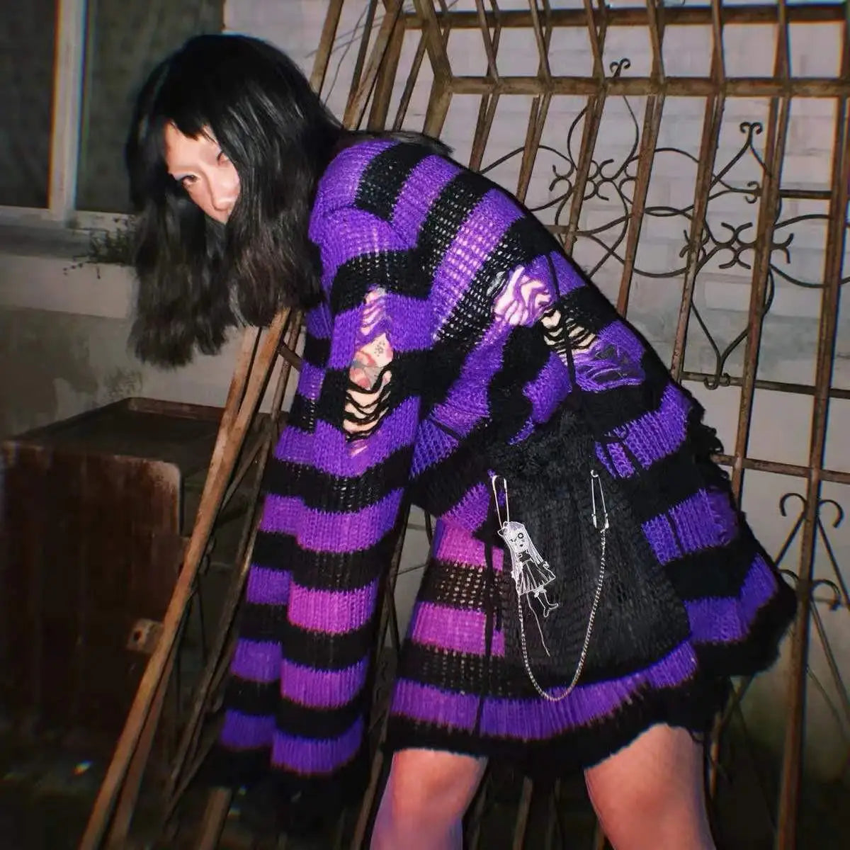 Punk Gothic Sweater