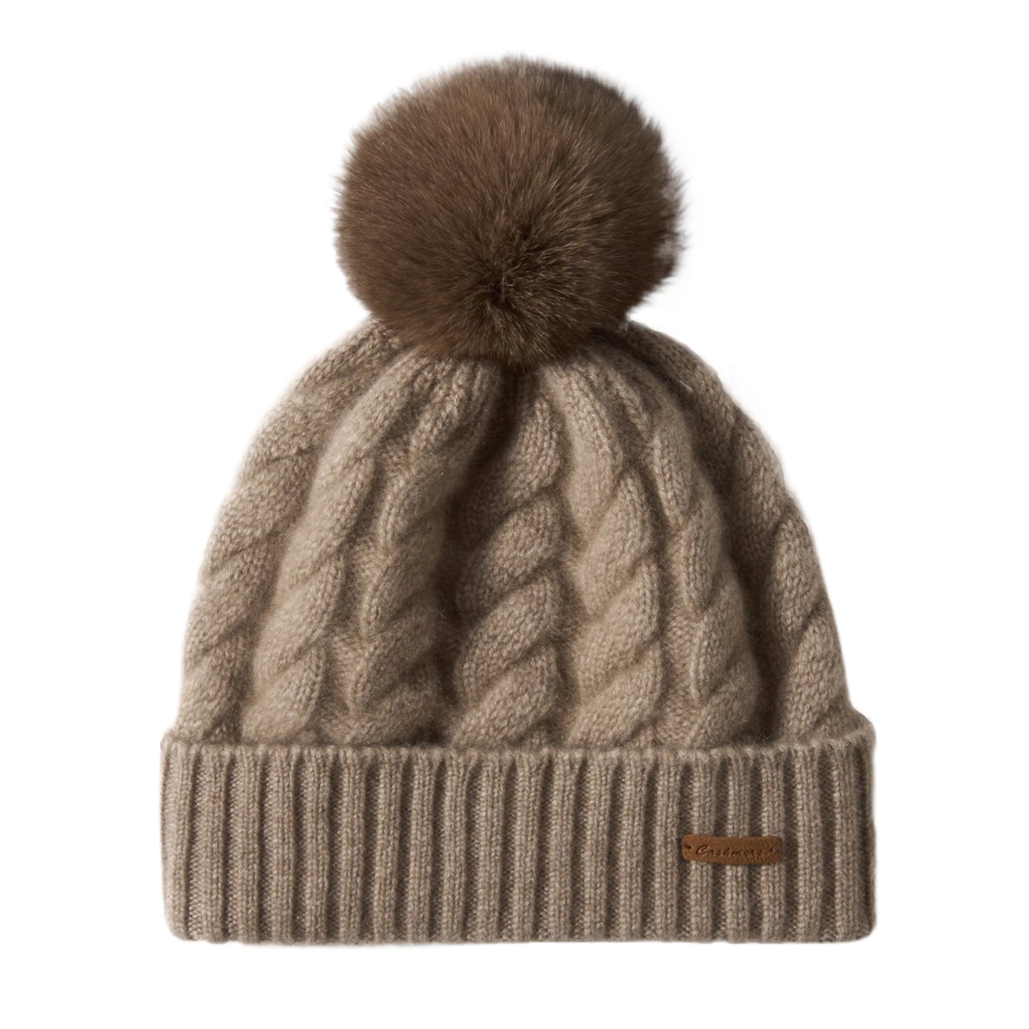 100% Mongolian Cashmere Beanie