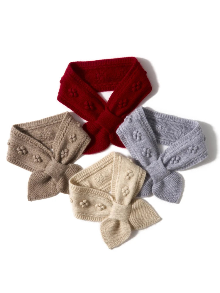 100% Pure Cashmere Neckerchief Scarf
