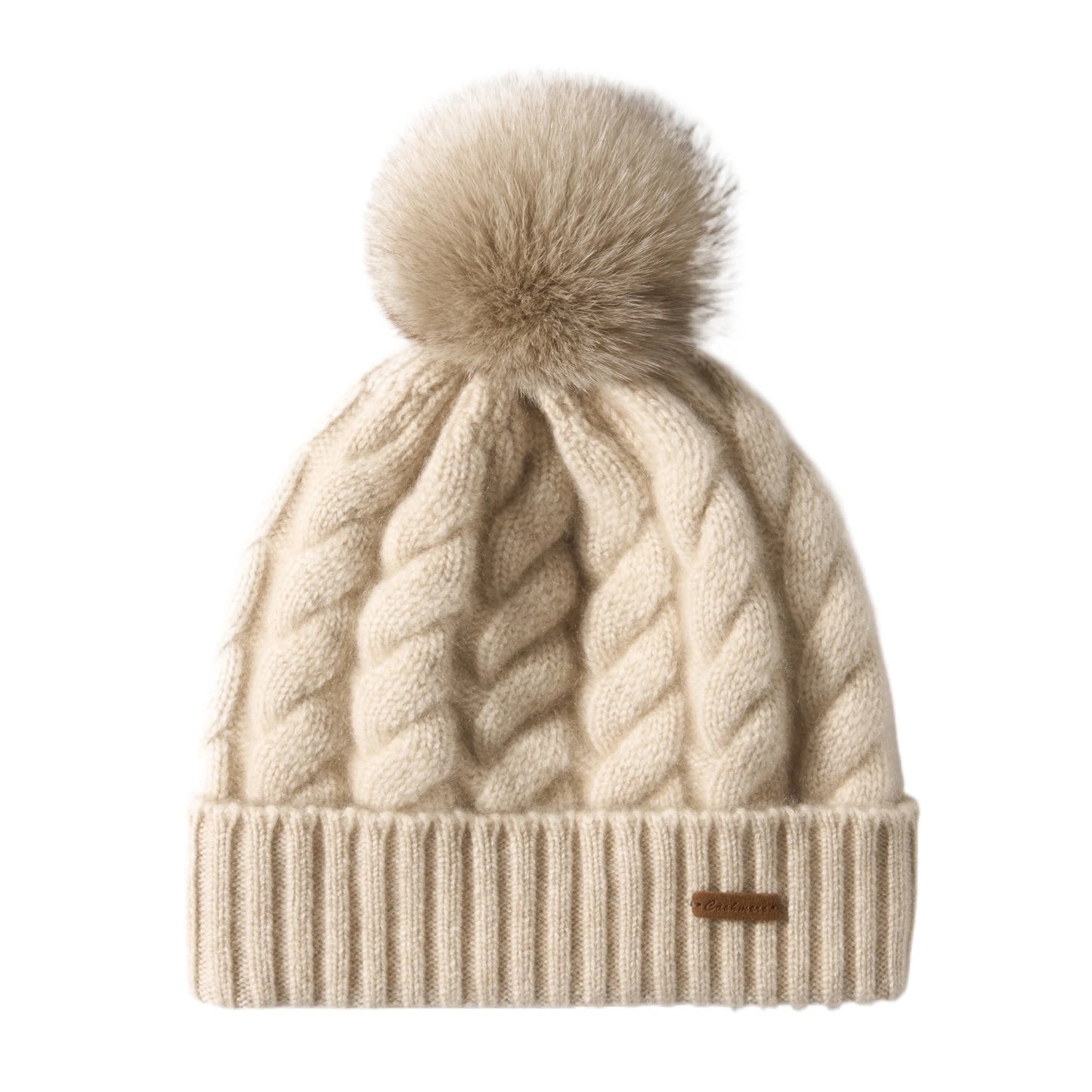 100% Mongolian Cashmere Beanie