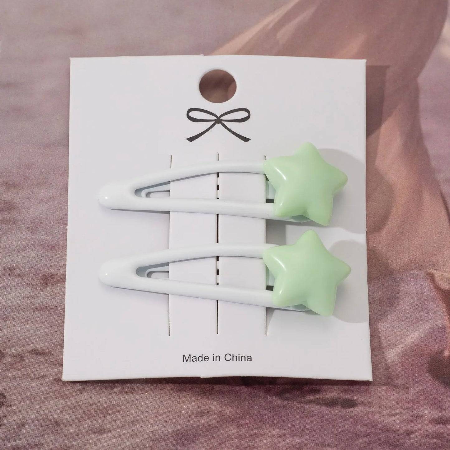 Cute Bubble Star Hairpins