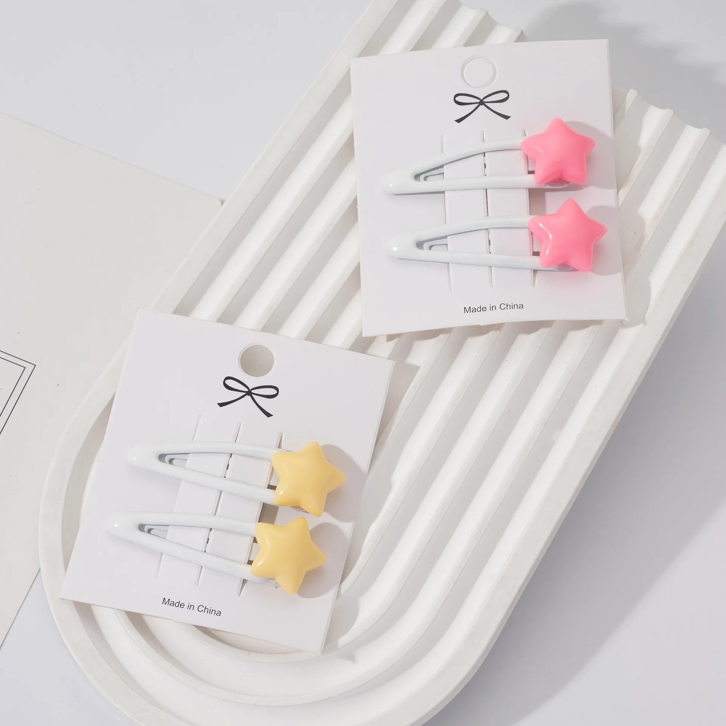 Cute Bubble Star Hairpins