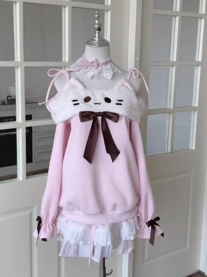 Kawaii Kitty Sweatshirt