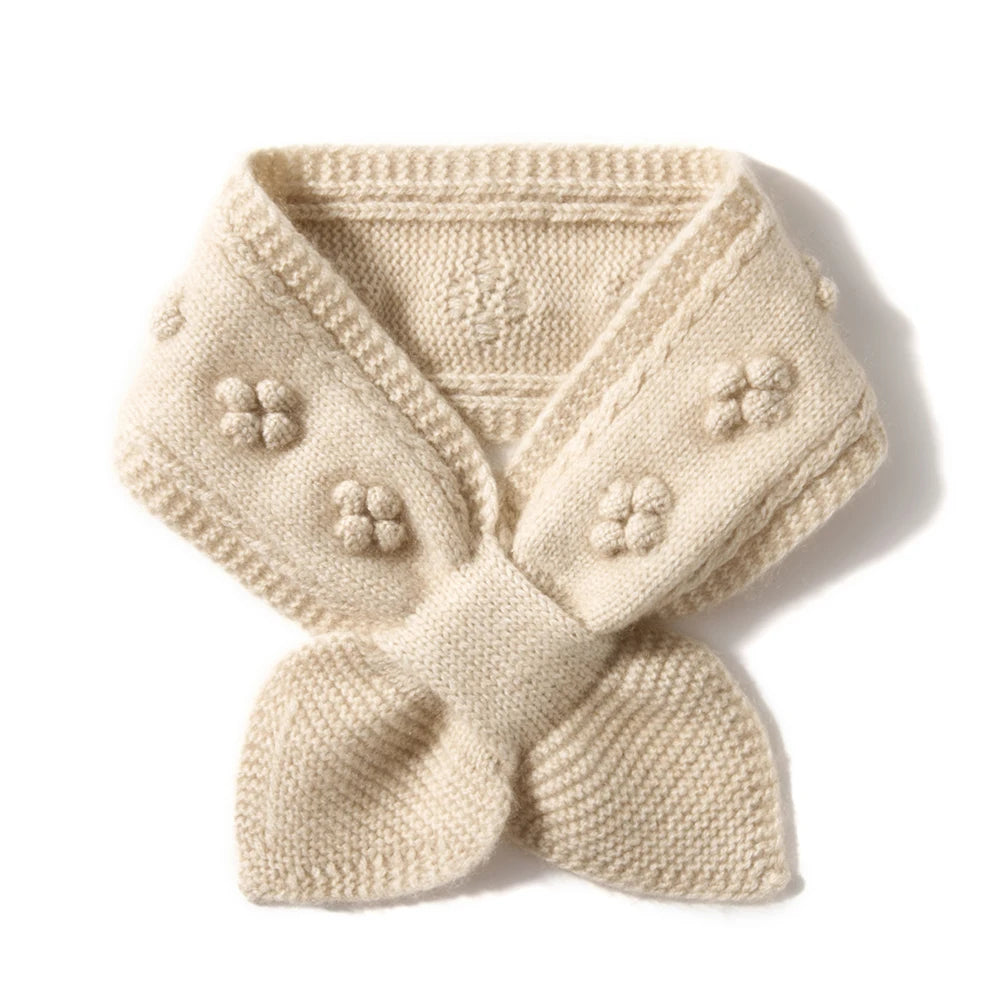 100% Pure Cashmere Neckerchief Scarf