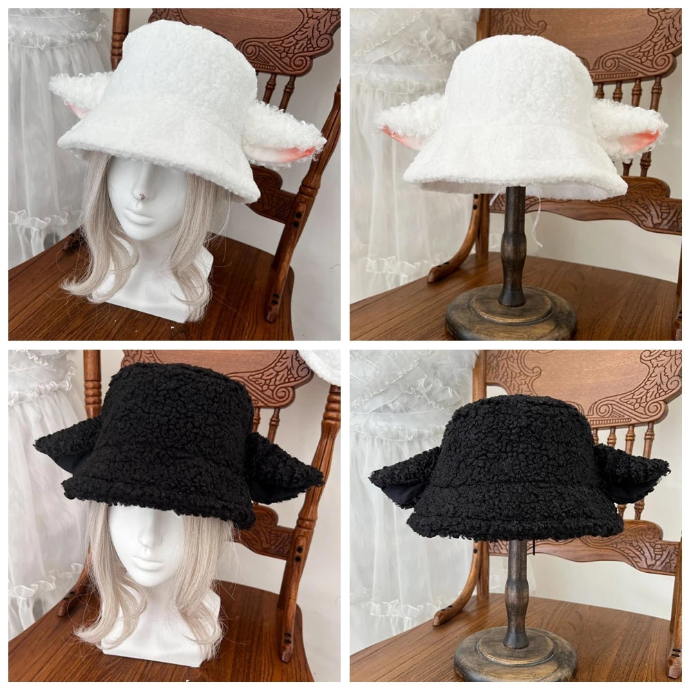 Handmade Sheep Ear Bucket Hat