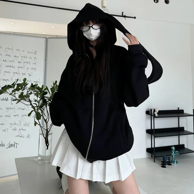 Kawaii Bunny Ears Hoodie
