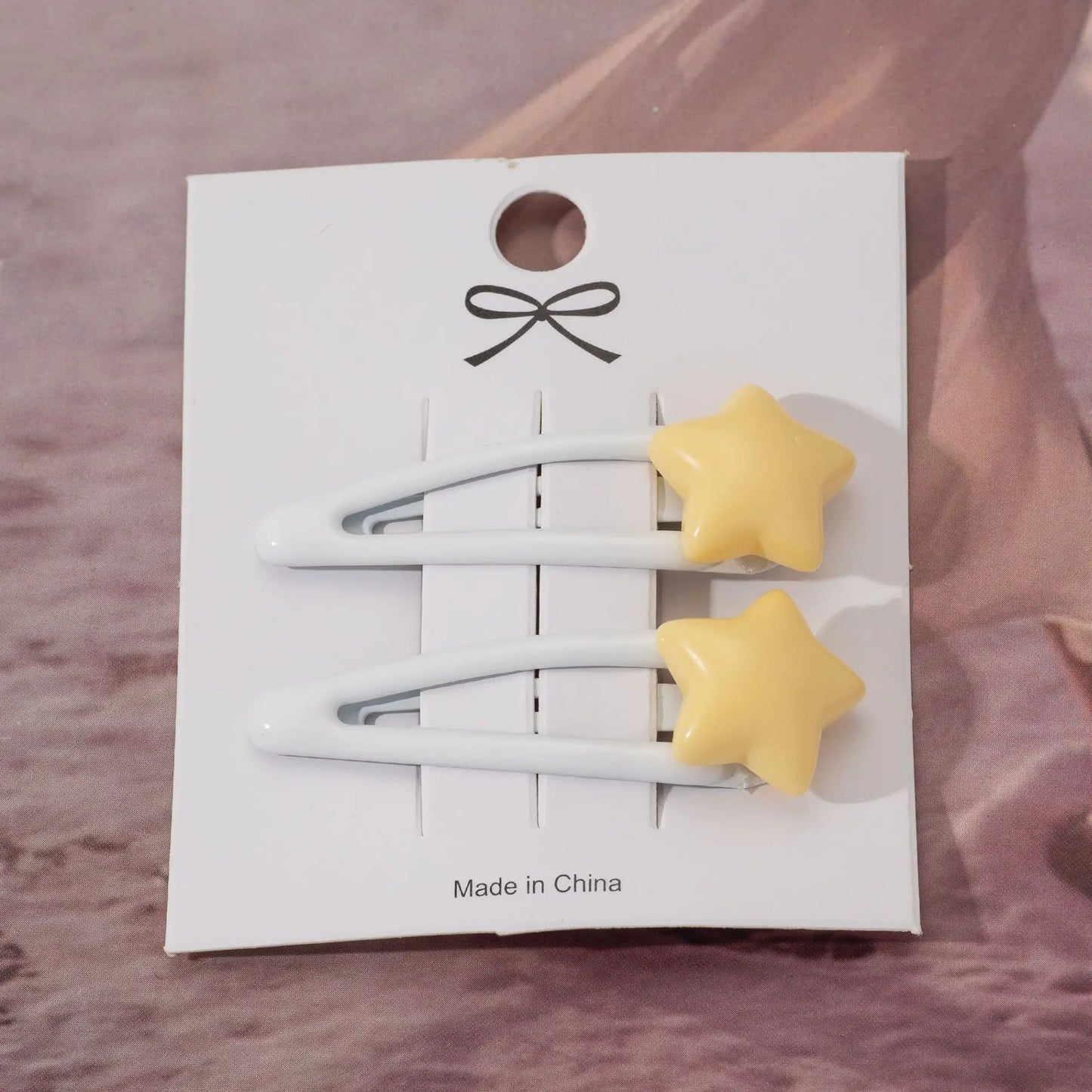 Cute Bubble Star Hairpins