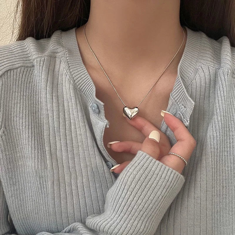 Vintage Style Heart Pendant
