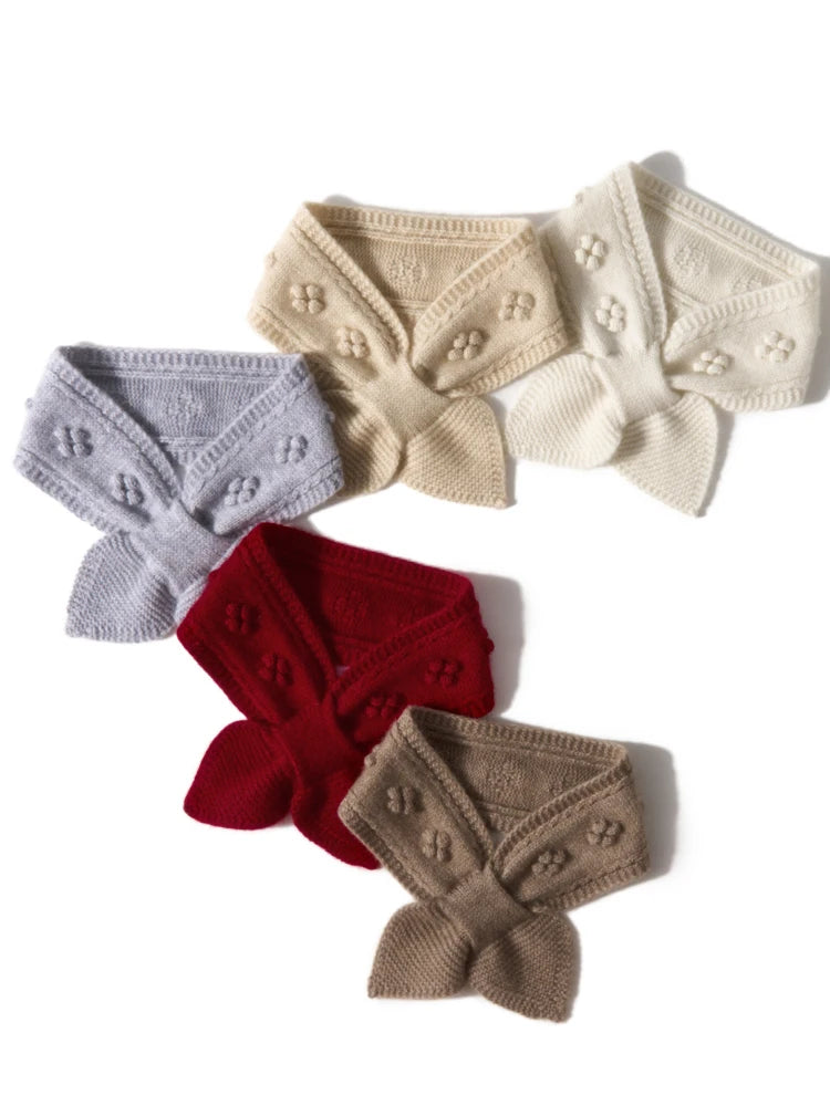 100% Pure Cashmere Neckerchief Scarf