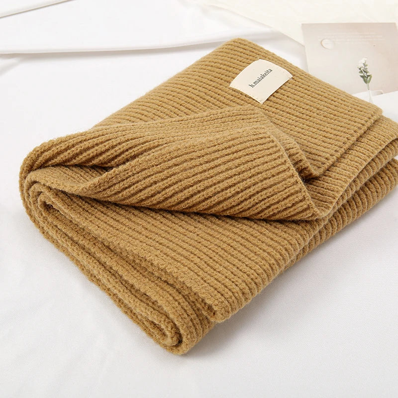 Warm Knitted Wool Soft
