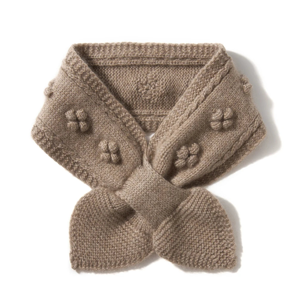 100% Pure Cashmere Neckerchief Scarf