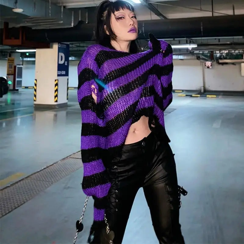 Punk Gothic Sweater