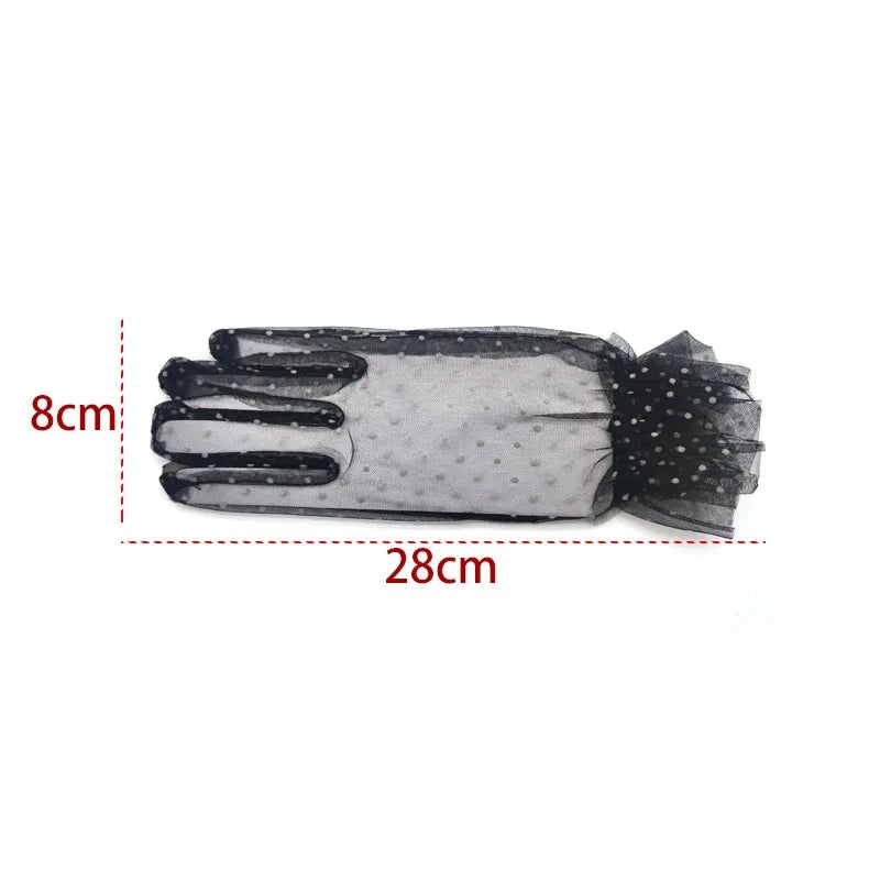 Dot Mesh Gloves