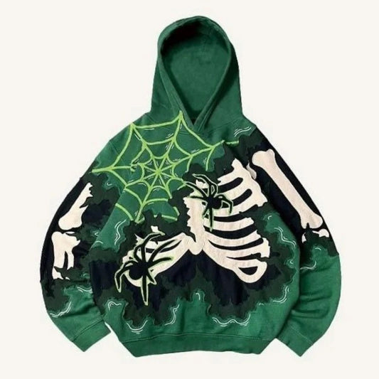 Skeleton Print Hoodie