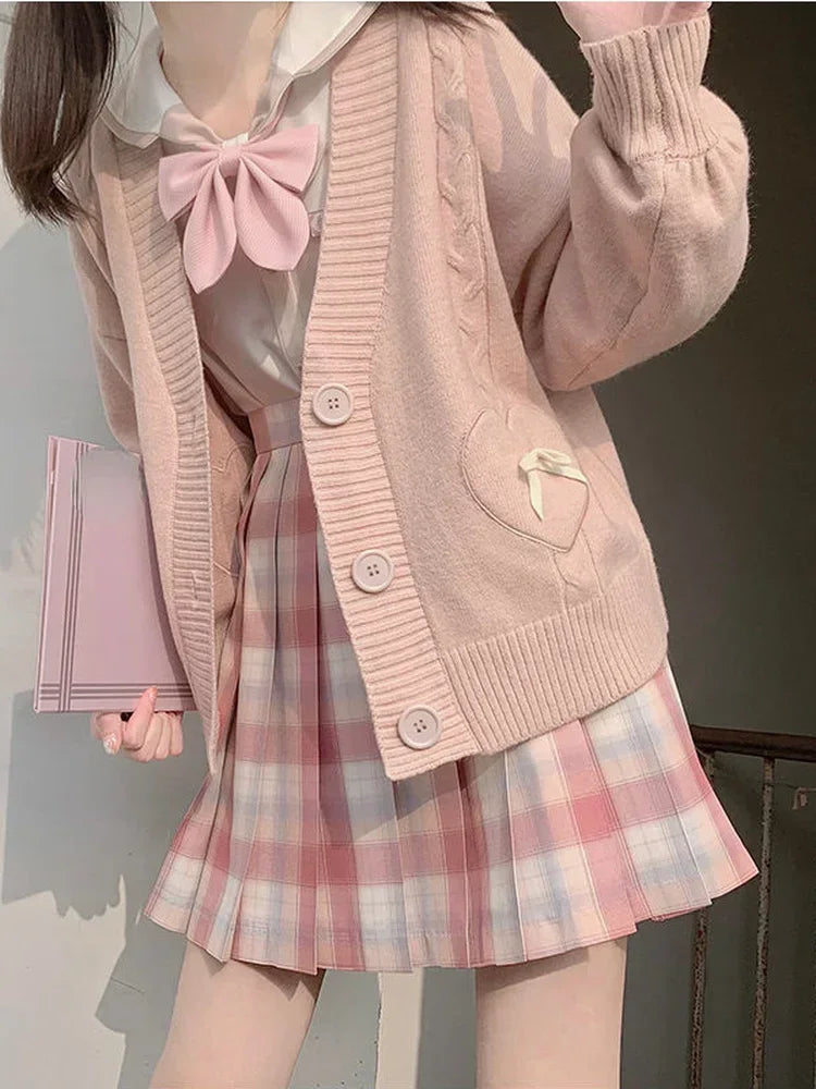 Kawaii Knitted Cardigan