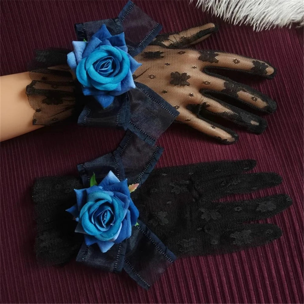 Rose Princess Lace Gloves