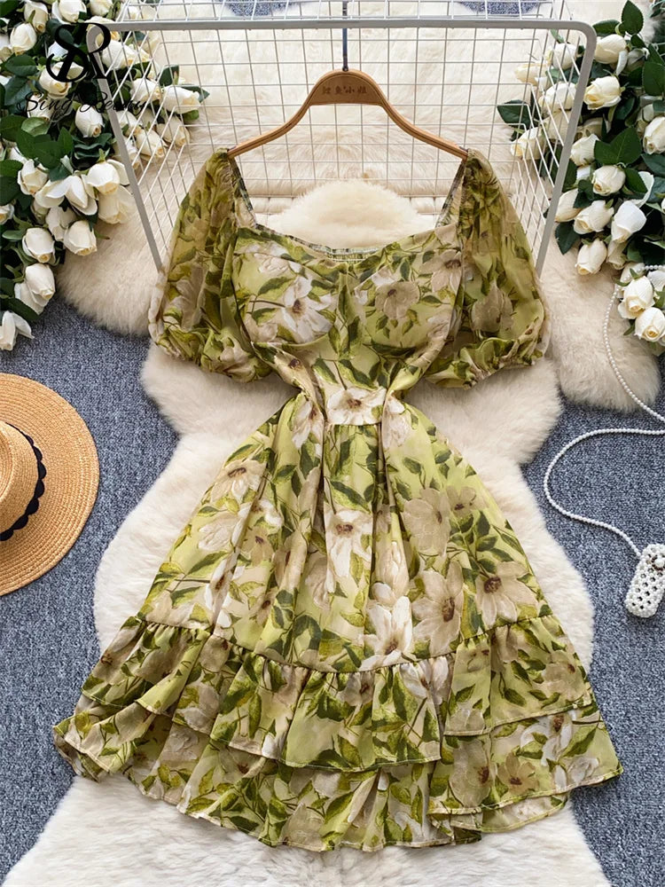 Romantic Puff Sundress