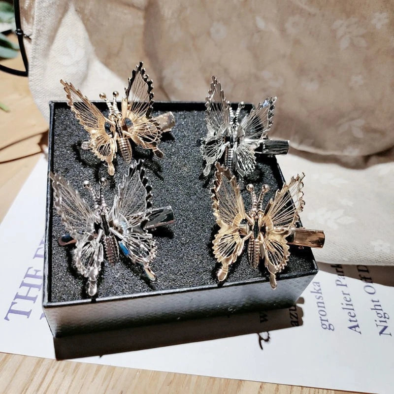 3D Butterfly Hair Clips 10Pcs