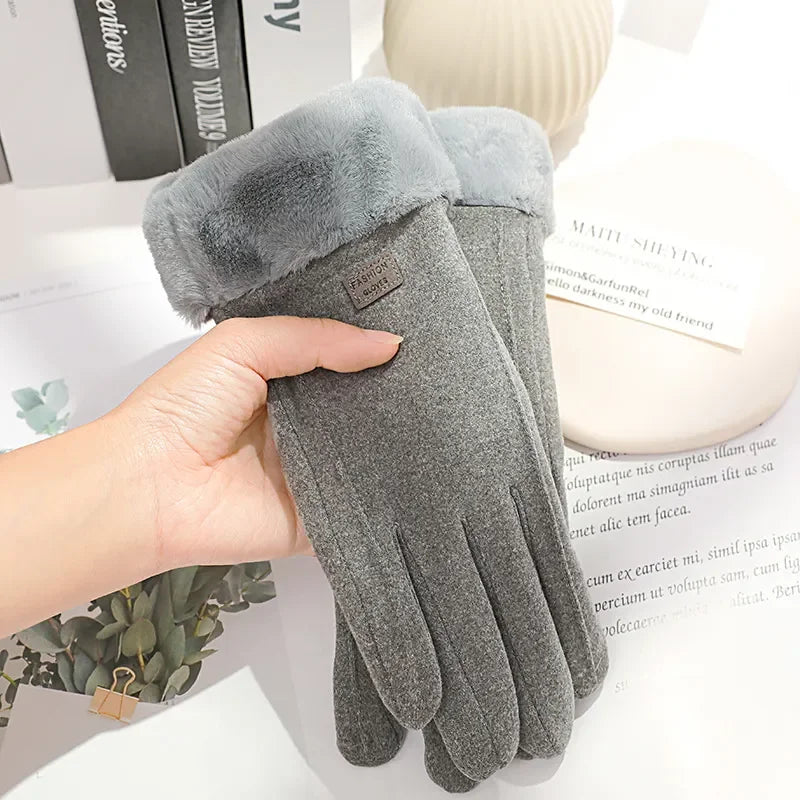 Thick Plush Gloves