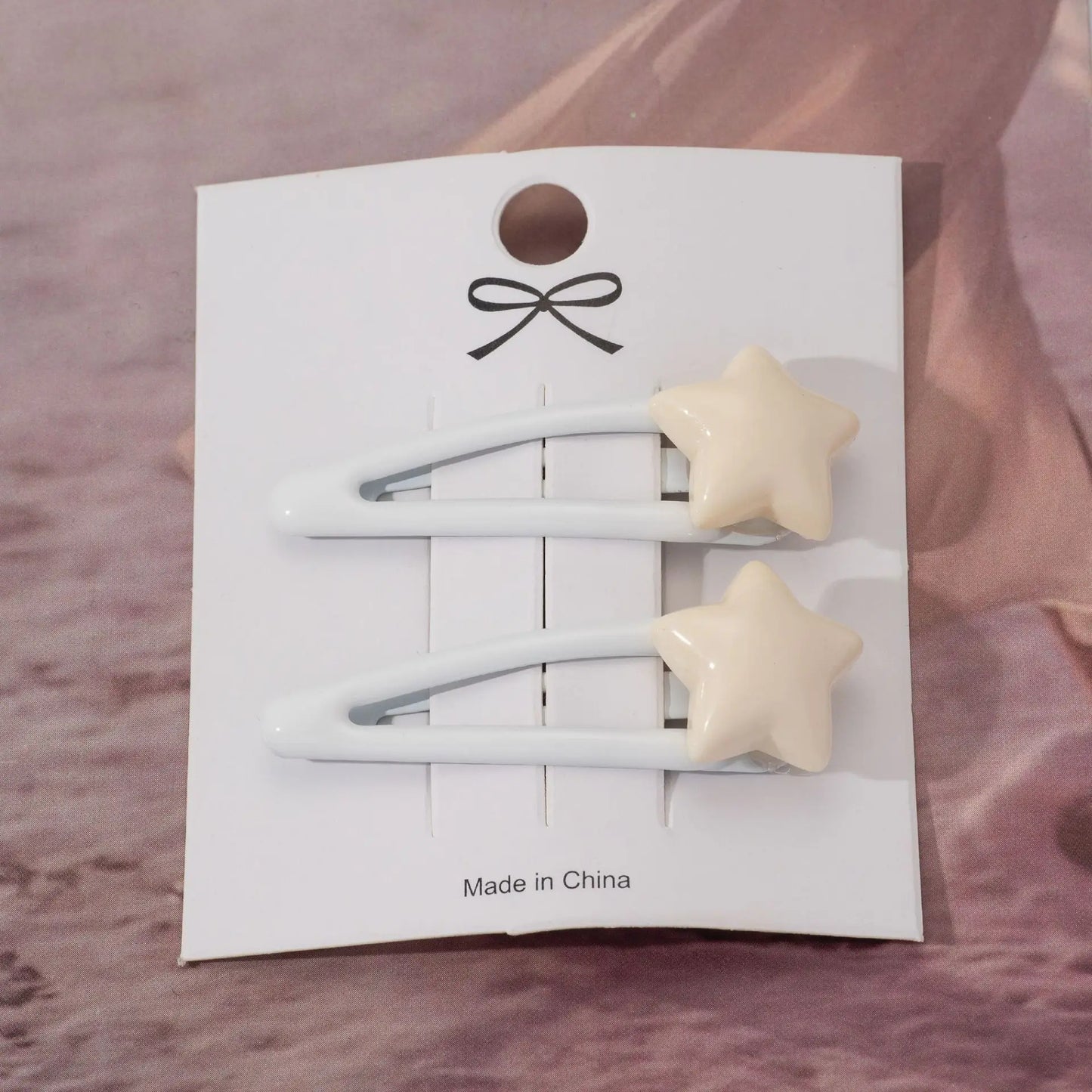 Cute Bubble Star Hairpins