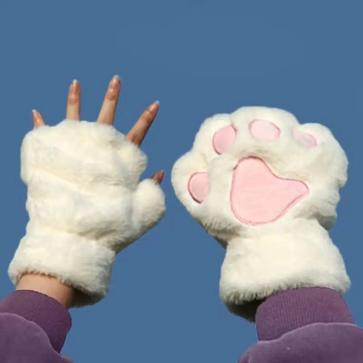 Cute Cat Paw Gloves