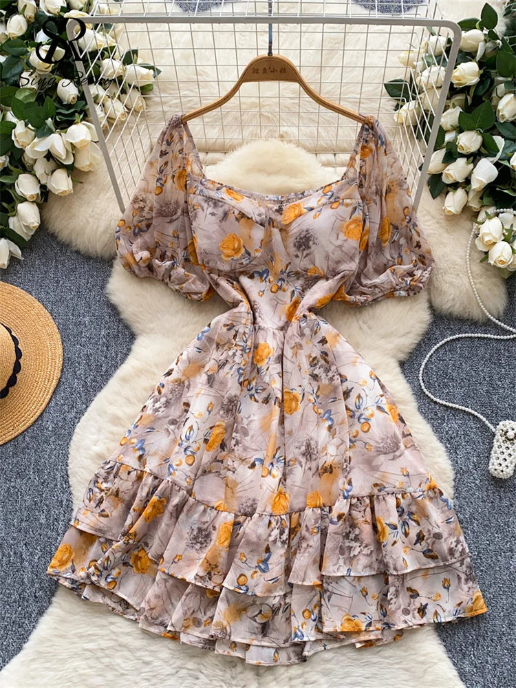Romantic Puff Sundress