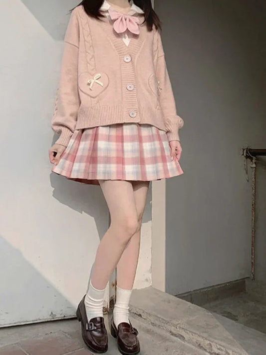 Kawaii Knitted Cardigan