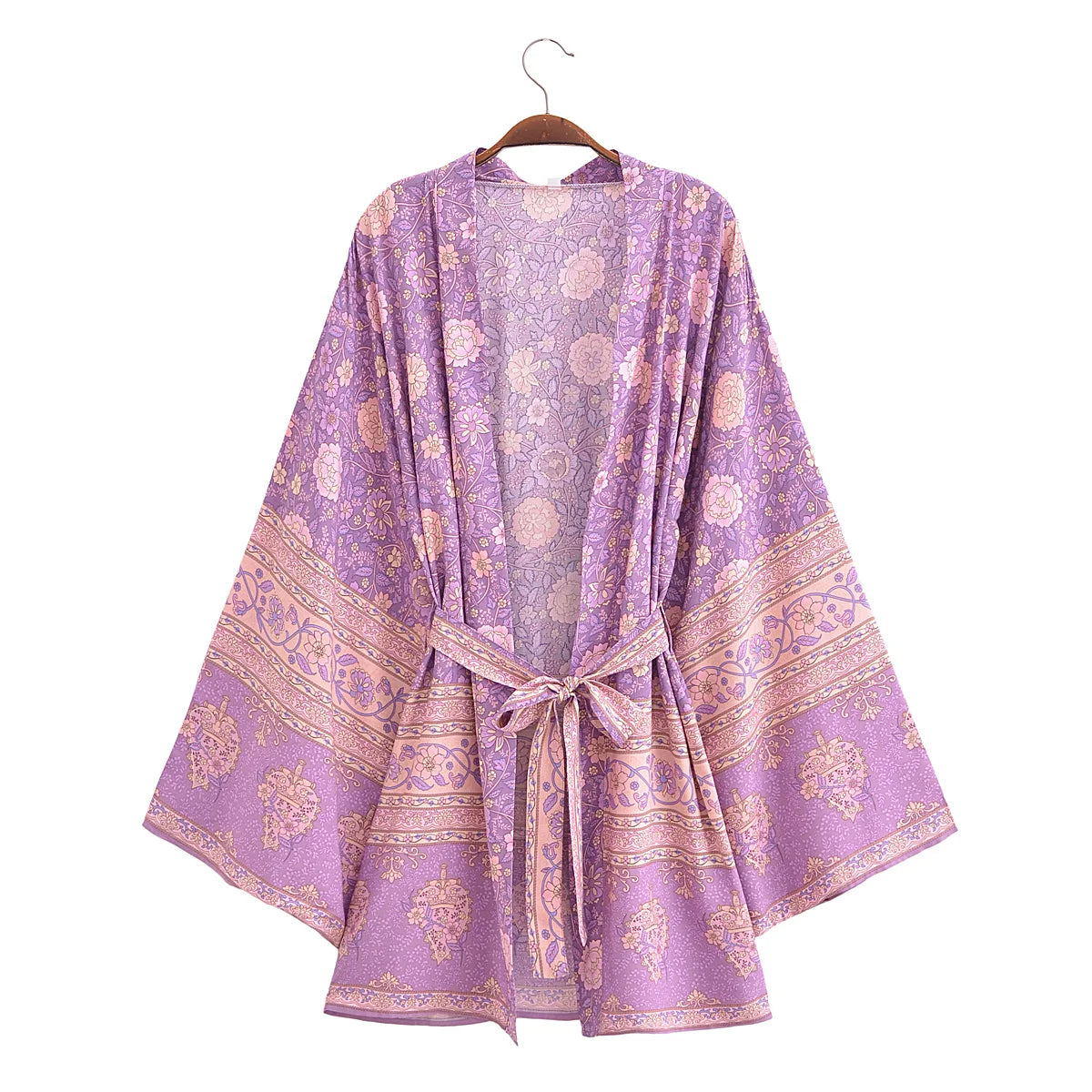 Boho Flower Beach Cover-Up