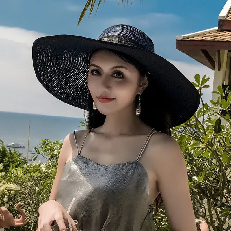 Foldable Summer Beach Straw Hat