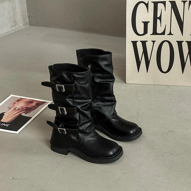 Autumn Vintage Knee High Boots