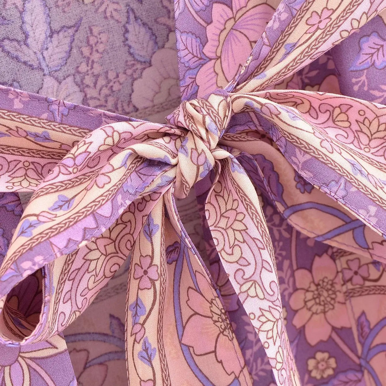 Boho Flower Beach Cover-Up