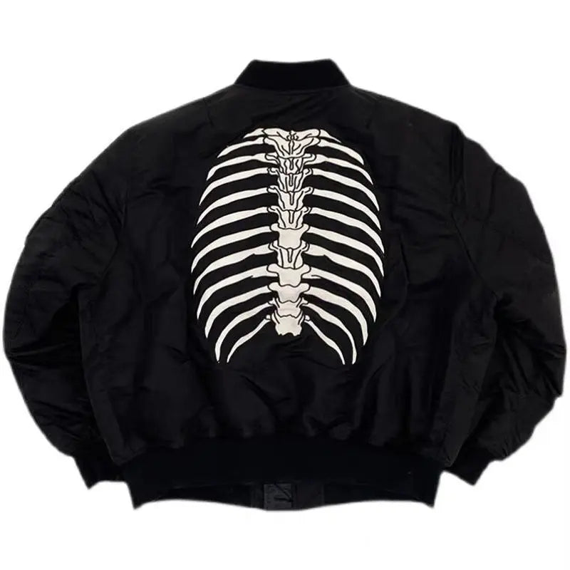 Spine Print Goth Jacket